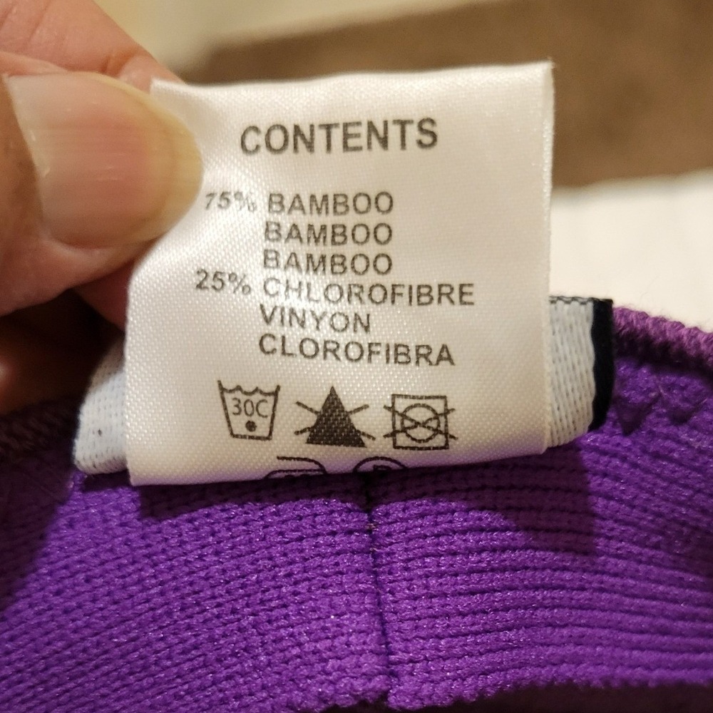 Kangol Kids Large Purple Bamboo Deeto Cute Girlhoodcore Romantic Winter Fun Love - Picture 8 of 13